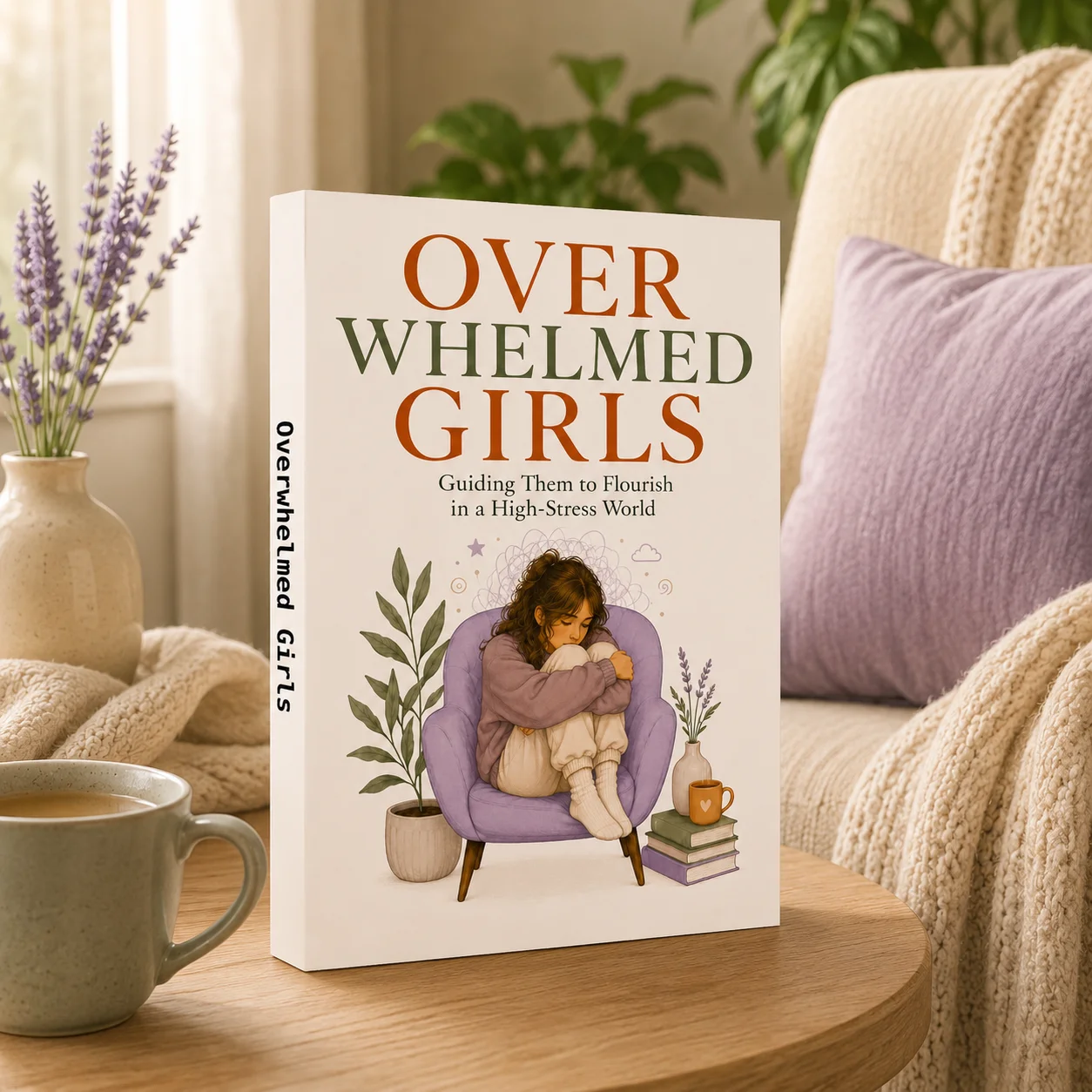 Overwhelmed Girls: Must-read Guide to Manage Stress, Build Resilience & Thrive in Today’s World