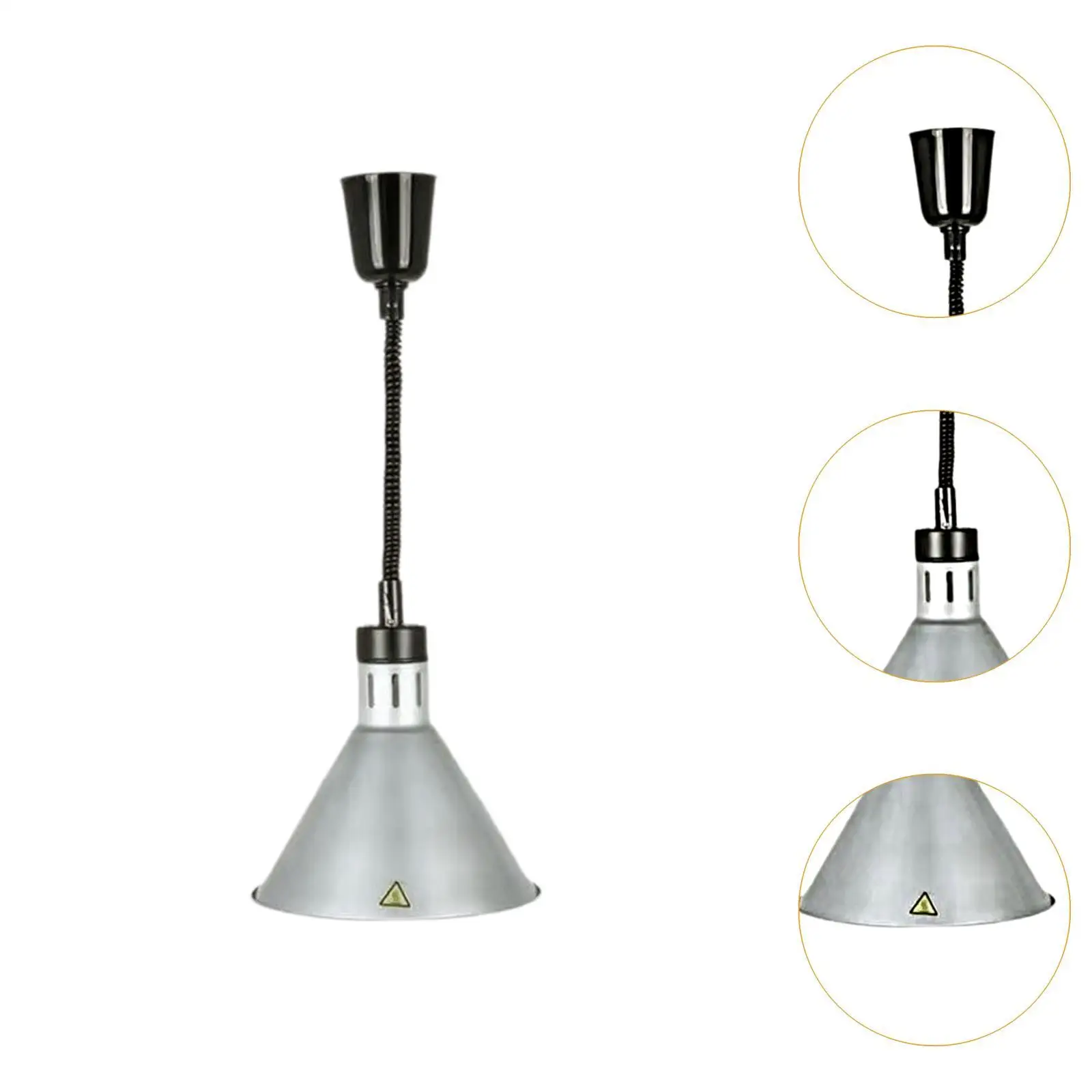 مصباح تسخين لمطبخ بوفيه البطاطس المقلية ، مصباح تسخين الطعام ، ضوء تسخين