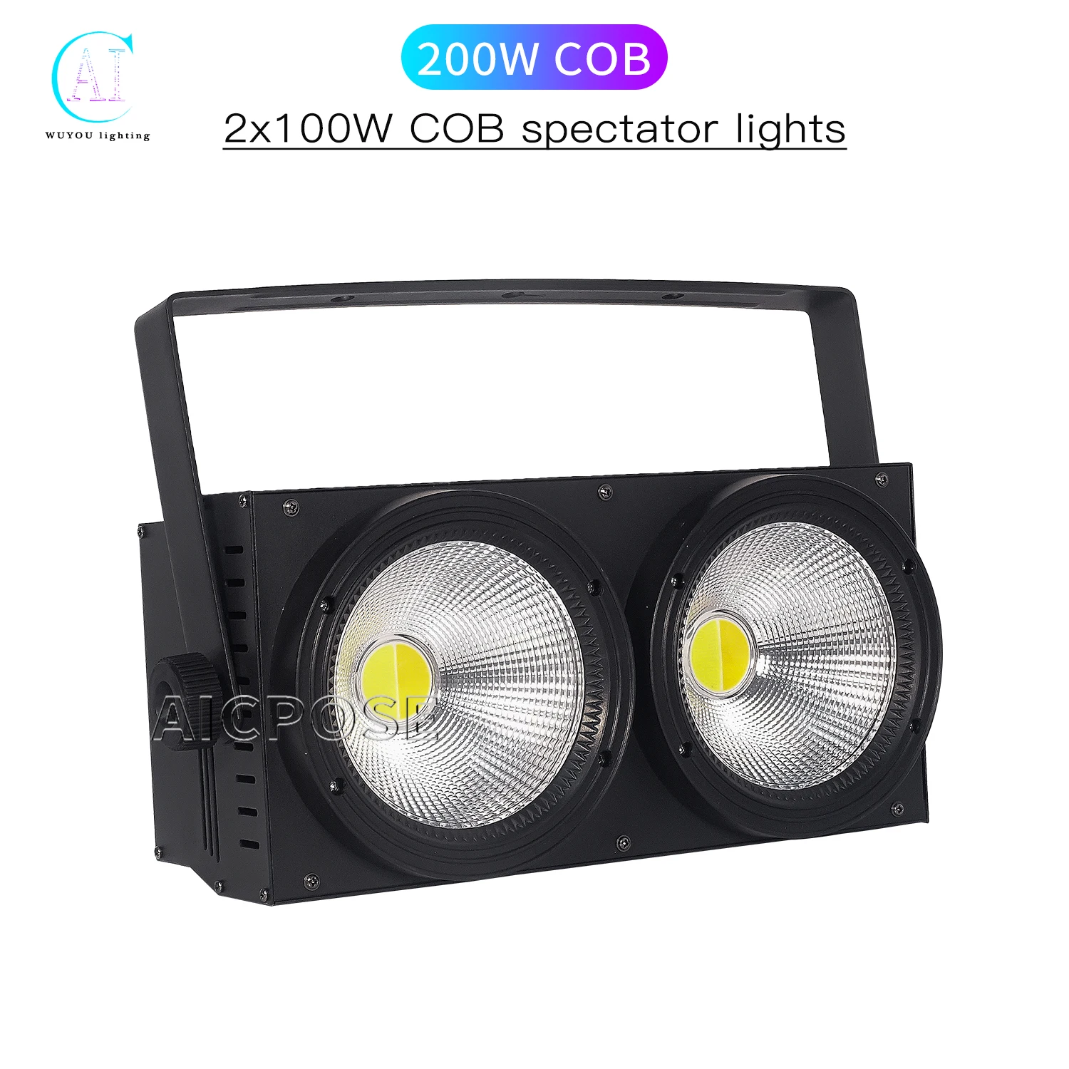 

Светодиодный COB 2 Eyes 2x100W Зрительная атрибутика, управление сценическим освещением, эффекты для клуба, шоу, ночного диджея, дискотеки, бара, танцпола, сценическое освещение