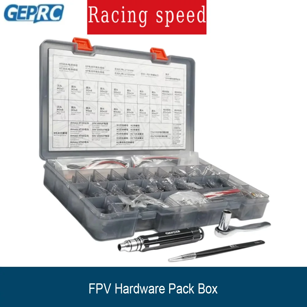 GEPRC FPV Hardware Pack Box for Aircraft Frame RC FPV Quadcopter Drone Accessories Parts