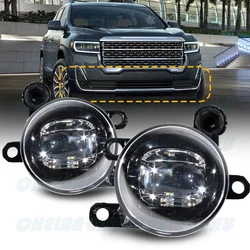 For GMC Acadia SL / Terrain 2020 2021 1 Pair Front Bumper LED Fog Light Lamp Car accessories