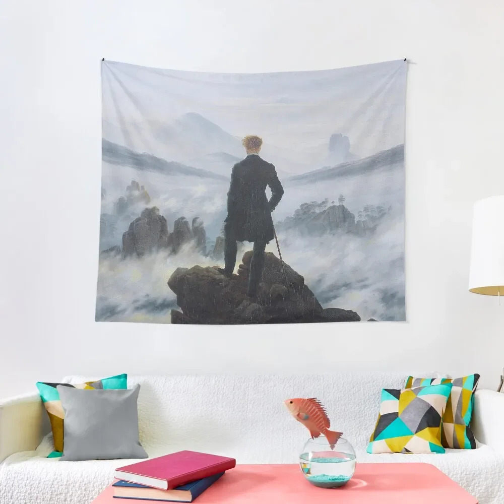 

Wanderer above the Sea of Fog - Caspar David Friedrich Tapestry Decor Home Aesthetic Room Decorations Tapestry