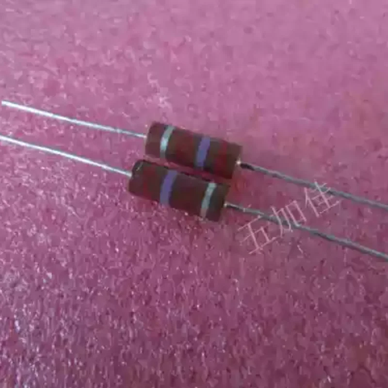 10-100pcs RC32GF272K 2.7K Ω 2.7K 10% 1W imported carbon core non inductive resistor color ring resistor