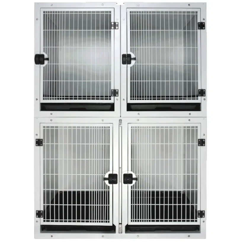 KA-505 Dog Powder coating Stainless Steel High Quality modular cage banks