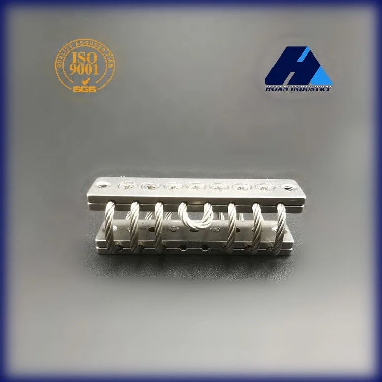 Machine Vibration Shock Control 30G Helicopter Cabinet Transportation Use GH Series Wire Rope Isolator