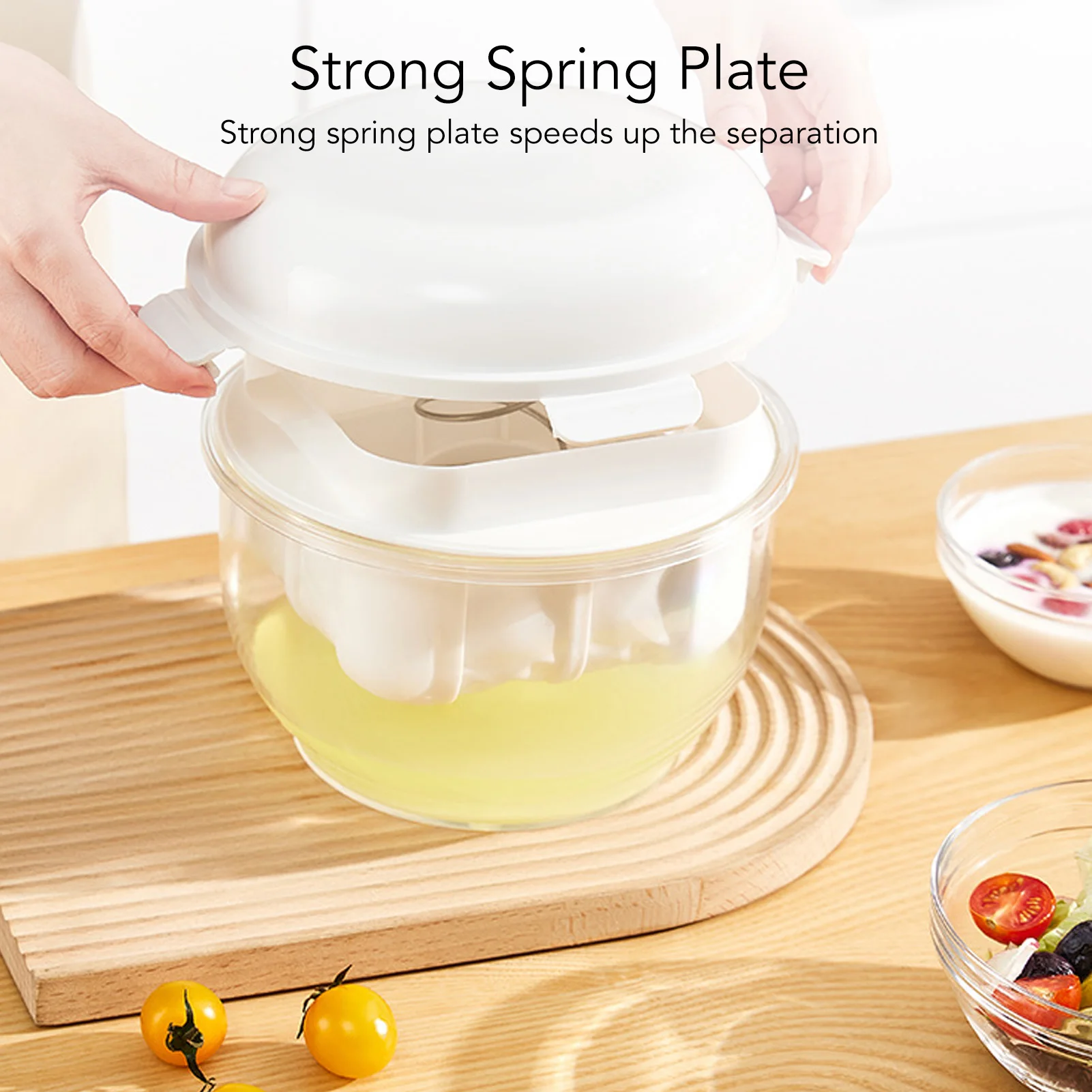 

Yogurt Whey Separator Round Large Capacity Efficient Fine Mesh Yogurt Maker Filter for Home Kitchen Yogurt Filter