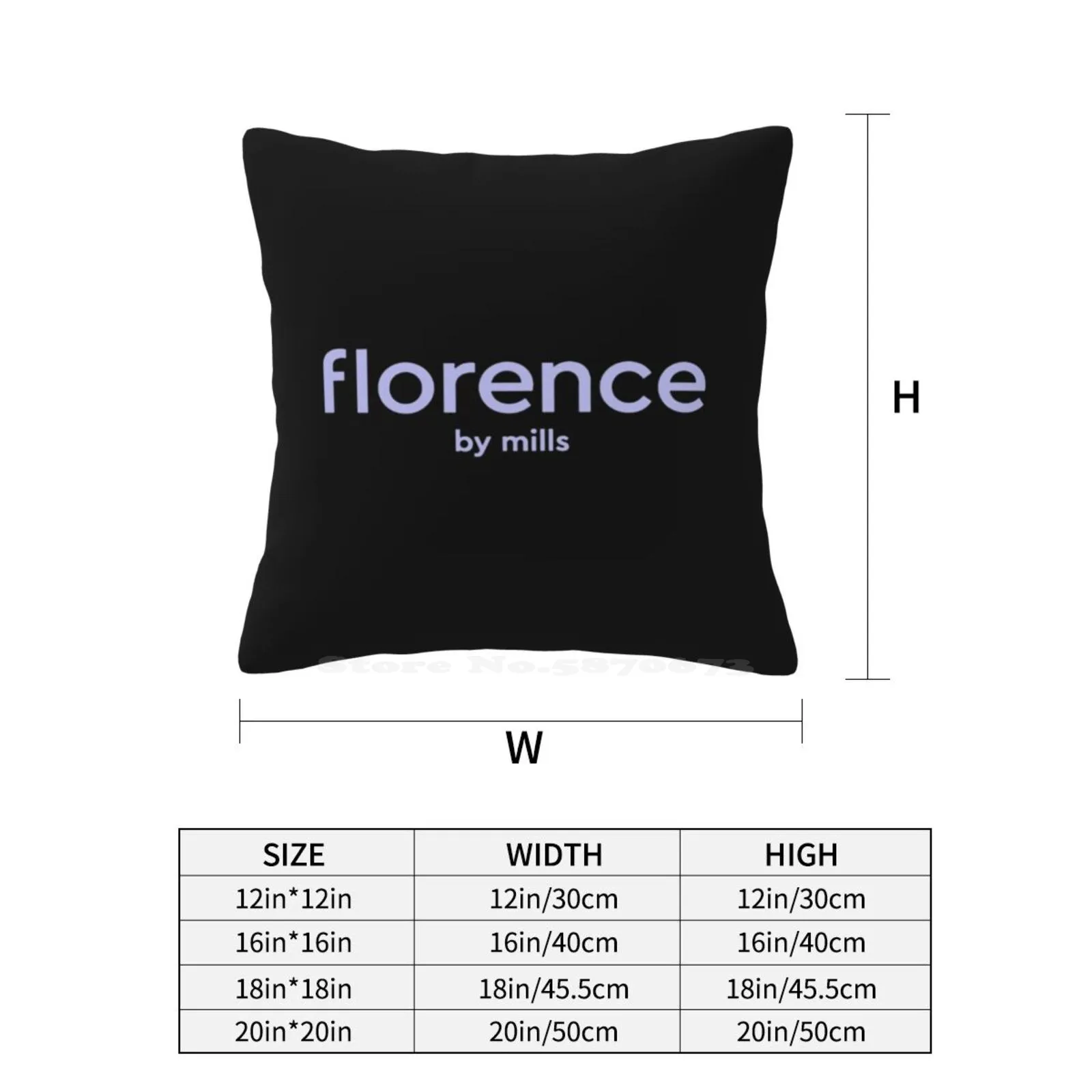 Florence By Mills Pillow Cover Hug Pillowcase Florence By Mills Brand Beauty Makeup Skincare