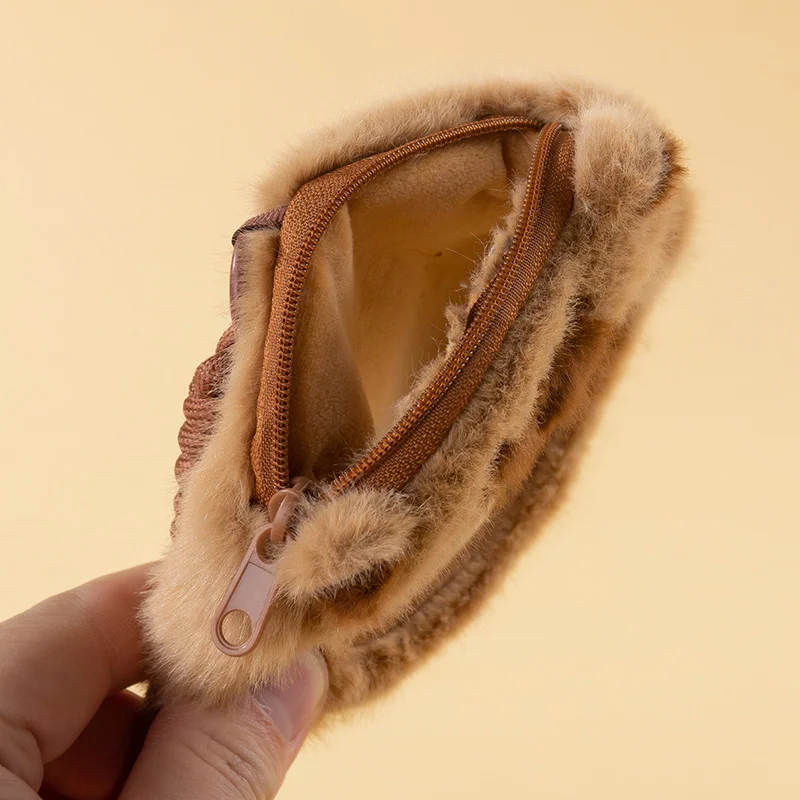 Capybara Storage Bag PP Cotton Zero Wallet Creative PVC Transparent Badge Bag Card storage Keychain Pendant Animal Key Ring