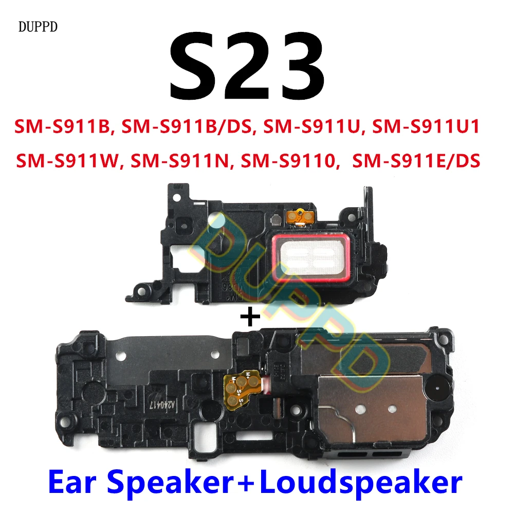 Ohrhörer-Lautsprecher unten für Samsung Galaxy S23 S911B S911U S911E S911 Buzzer Ringer Lautsprecher Sound