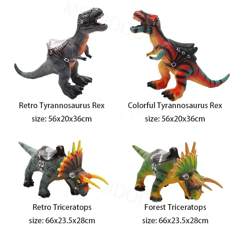 Large Dinosaur Model Toys Jurass Realistic Articulated World Collection T-Rex Figurines for Kids Boys Collectible Gifts