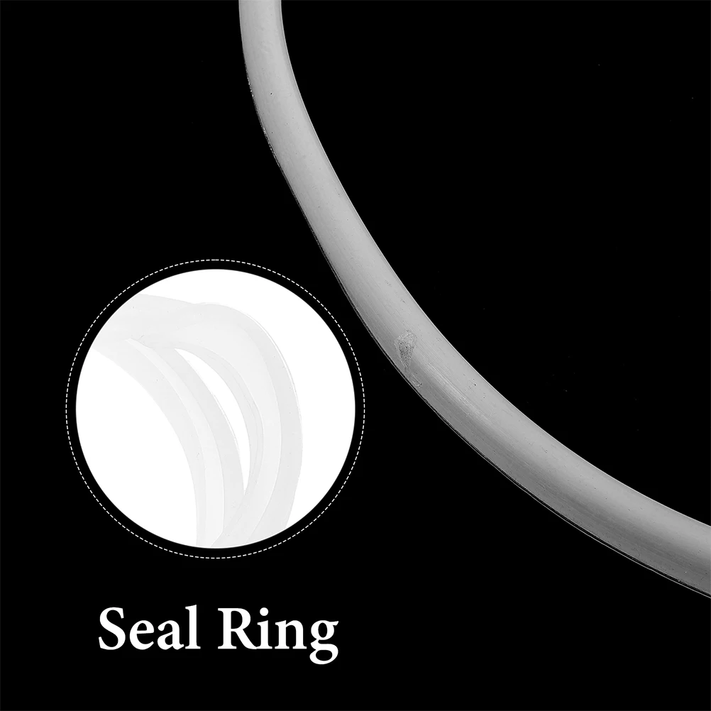 

Elastic Soup Bucket Ring 30cm Silicone Seal Reusable Heat Resistant Leak Proof Accessory Silicone Seal Ring Cup Sealing Rings