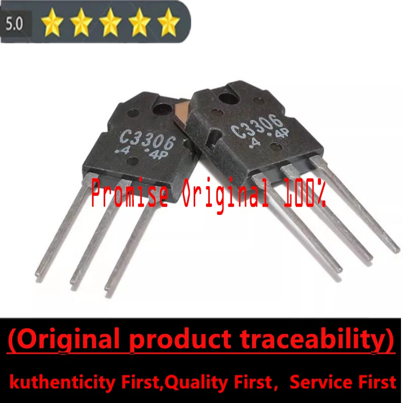 

Promise to Original 100% 2SC3306 C3306 NPN High Voltage Switching Transistor TO-3P 400V