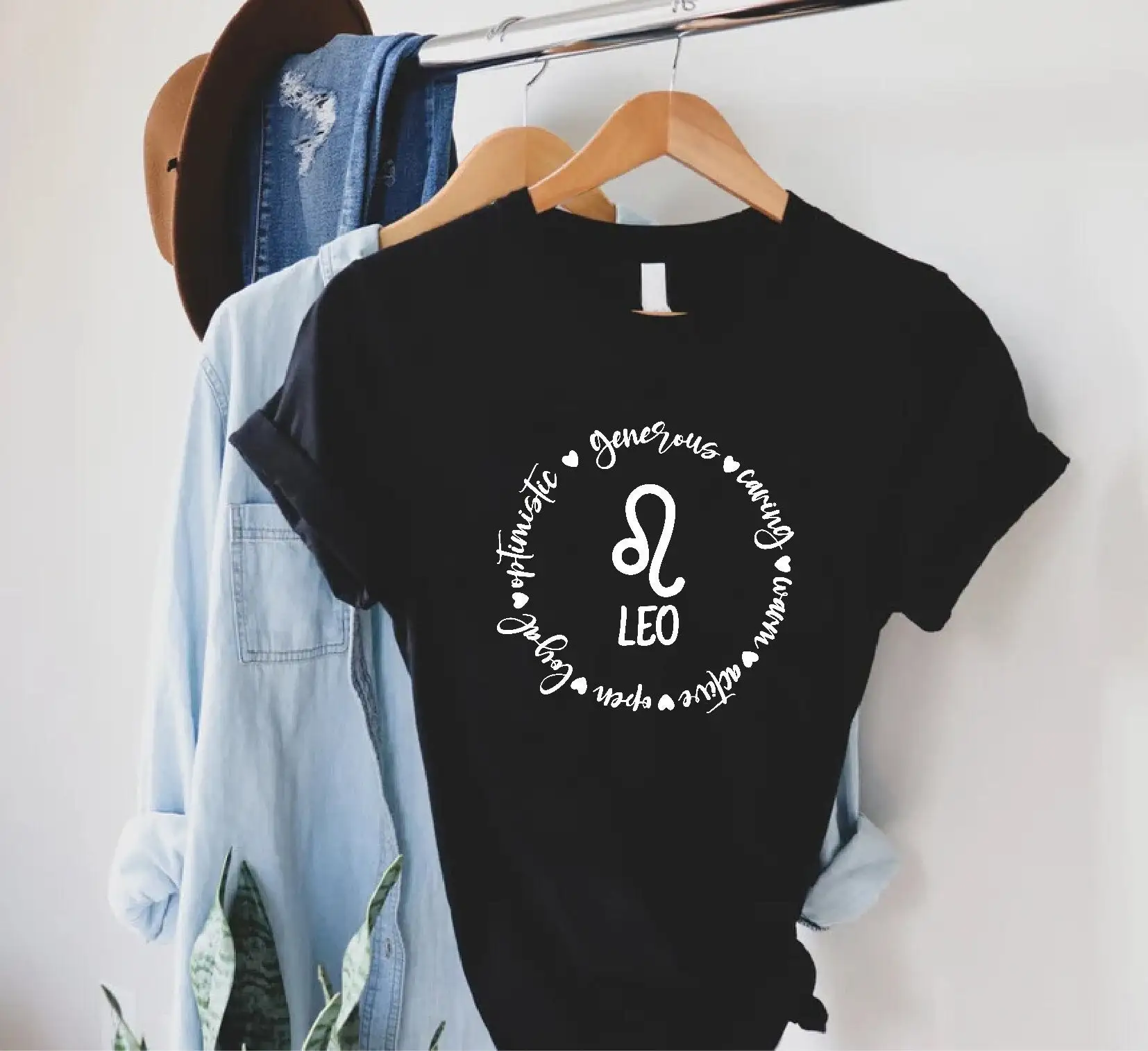 Leo T shirt Zodiac Characteristic Astrology For Birthday PresenT Horoscopes