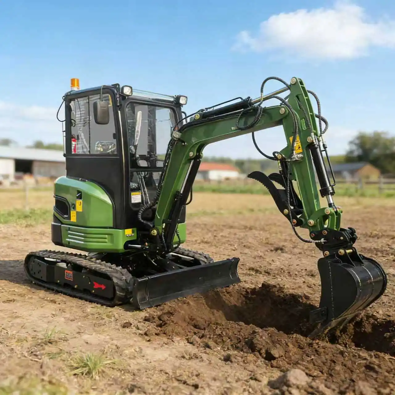 

Бесплатная доставка Мини-экскаватор Евро 5 CE EPA 1,8 тонны Гидравлический дизельный экскаватор Ферма Индивидуальный гусеничный небольшой экскаватор на продажу