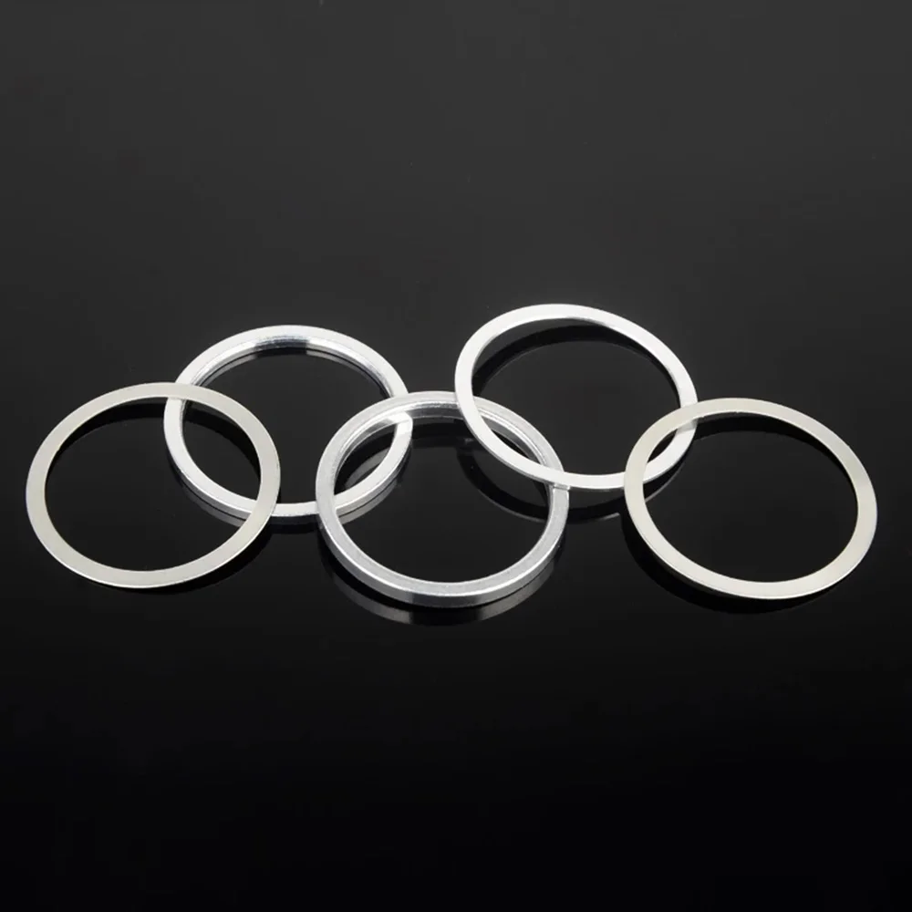 Aluminum Alloy Bike Adjusting Washers Dust Cover Bike Front Fork Headset Spacer Cycling Accessories