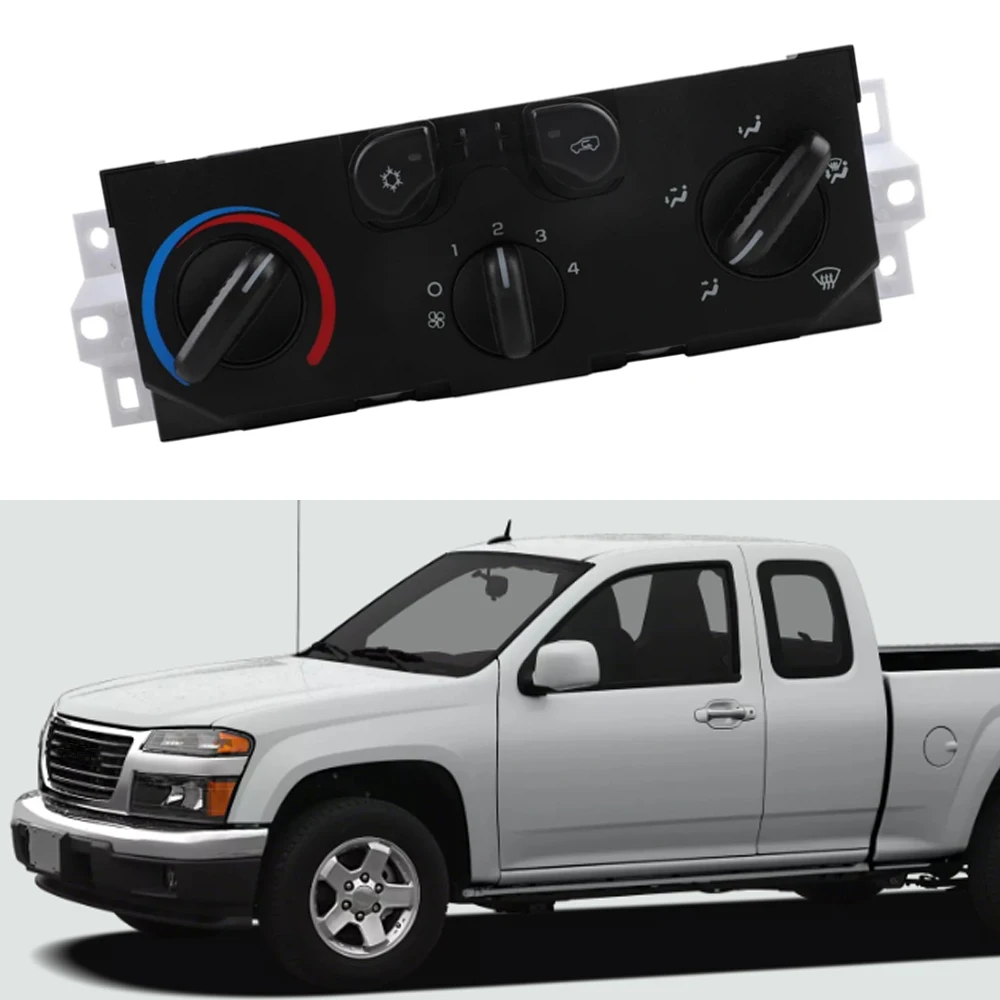 

Подходит для Chevy Colorado с кодом RPO C60 (ручной кондиционер) 2004-2012 Модуль управления кондиционером кондиционера