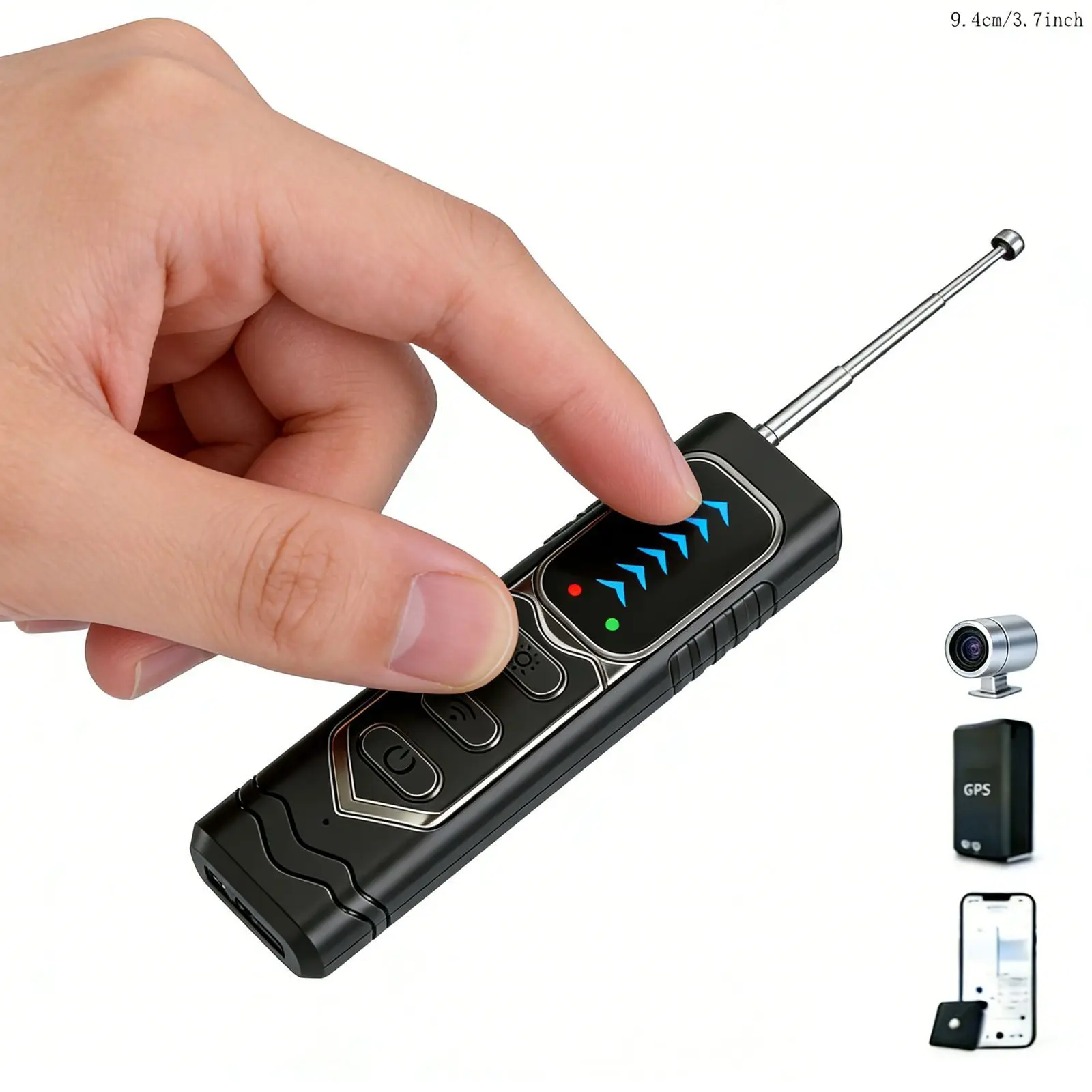 

Многофункциональный детектор скрытых камер TC6, обнаружитель радиочастотных и GPS-трекеров для домашнего и дорожного использования, обеспечения конфиденциальности и безопасности