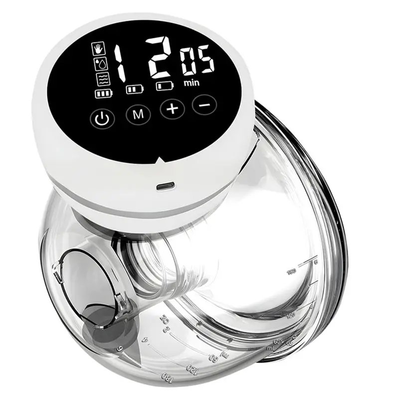 携帯型搾乳器-ウェアラブルハンズフリー電動搾乳器-母乳抽出器-快適搾乳器
