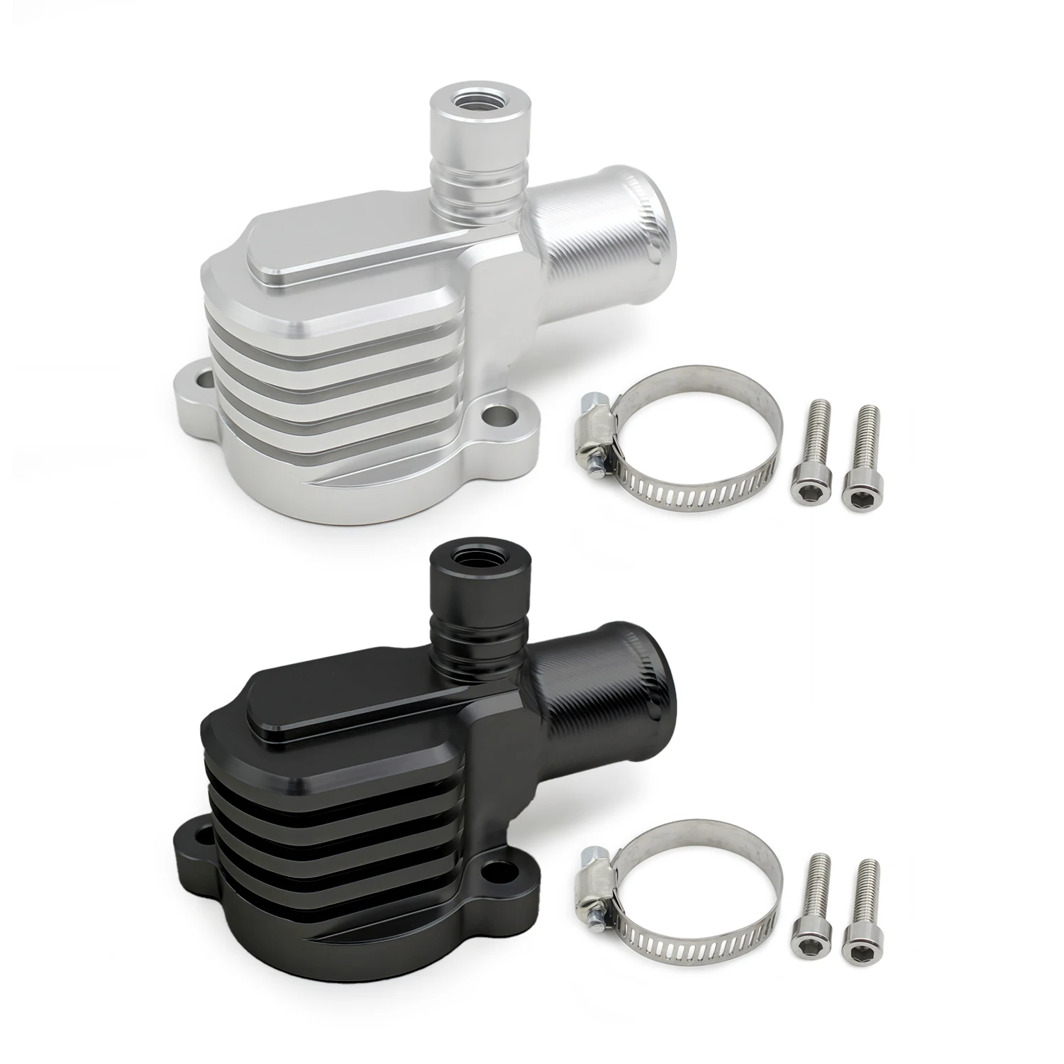 

Aluminum Engine Coolant Thermostat Housing Assembly For Vespa GTS GTV 300