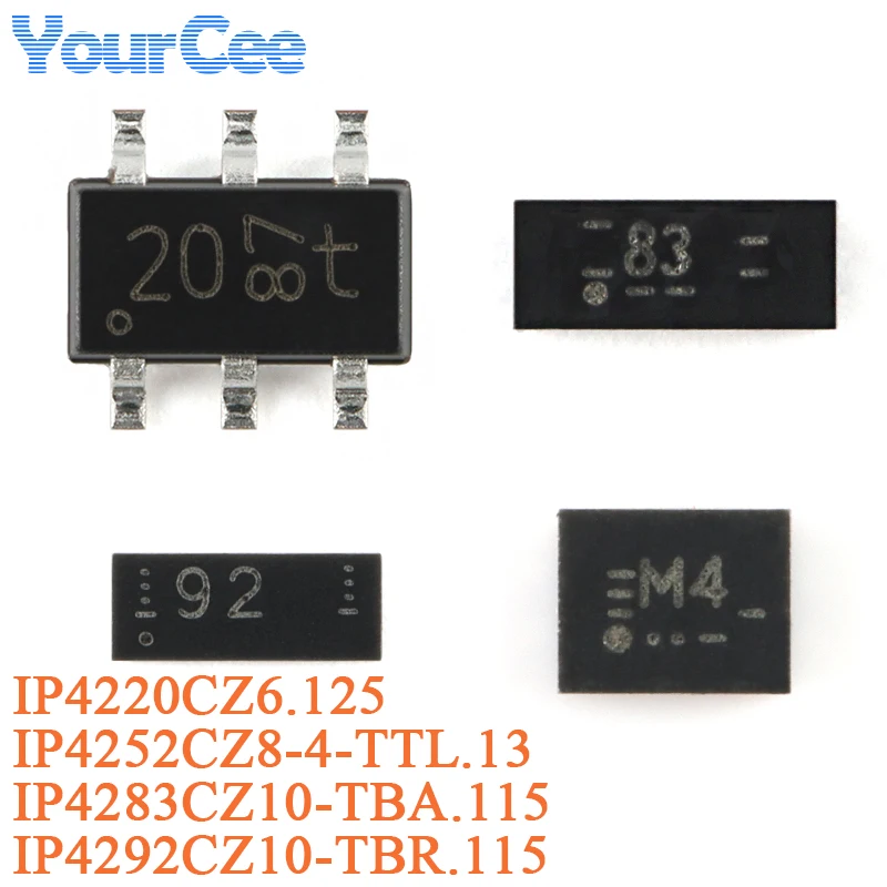 20Pcs/10Pcs IP4220CZ6,125 2087t IP4220CZ6 IP4220 SOT-457 Dual USB 2.0 Integrated ESD Protection Chip IC IP4252CZ8-4-TTL.13 IP428