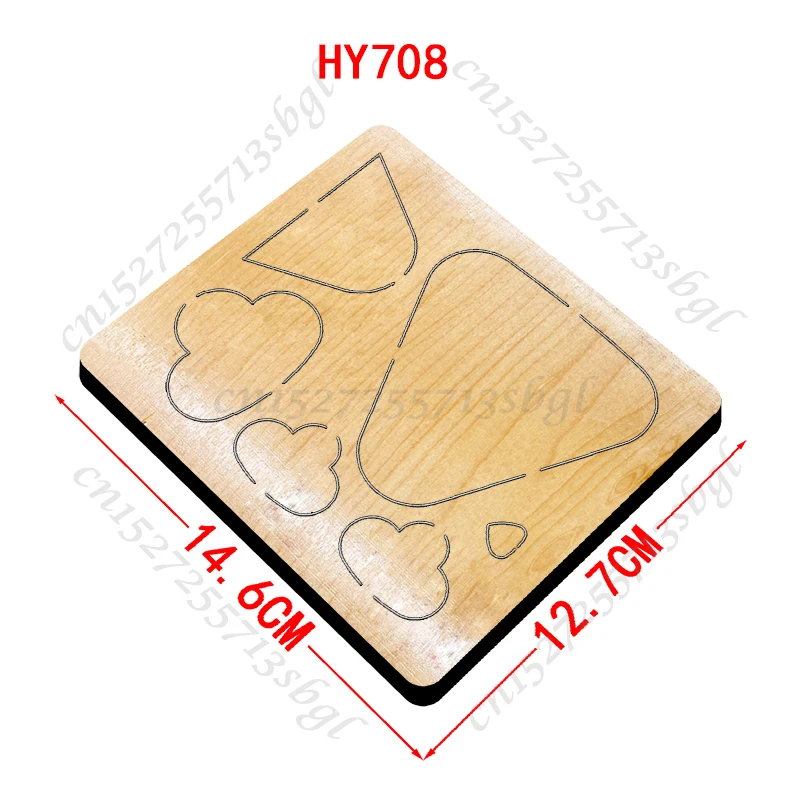 Chick New Wooden Cutting Dies Suitable for Common Mold Scrapbook Machines on the Market