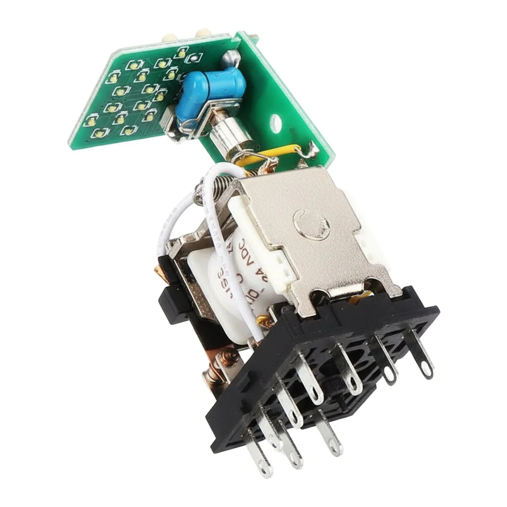 Multi-Voltage H3Y-2 Digital Time Relay And Delay Controller With Base 12V/24V/220V Home Improvement Energy Supplies
