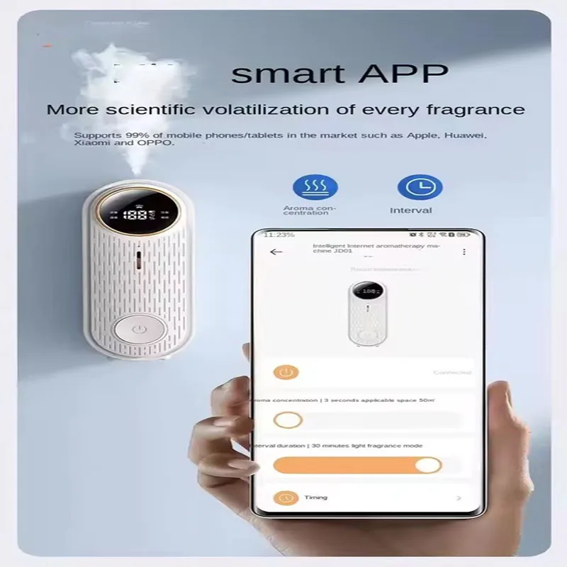 New Intelligent App Aromatherapy Machine Humidifier Bedroom Fresh Air Toilet Deodorization Fragrance and Fragrance Room