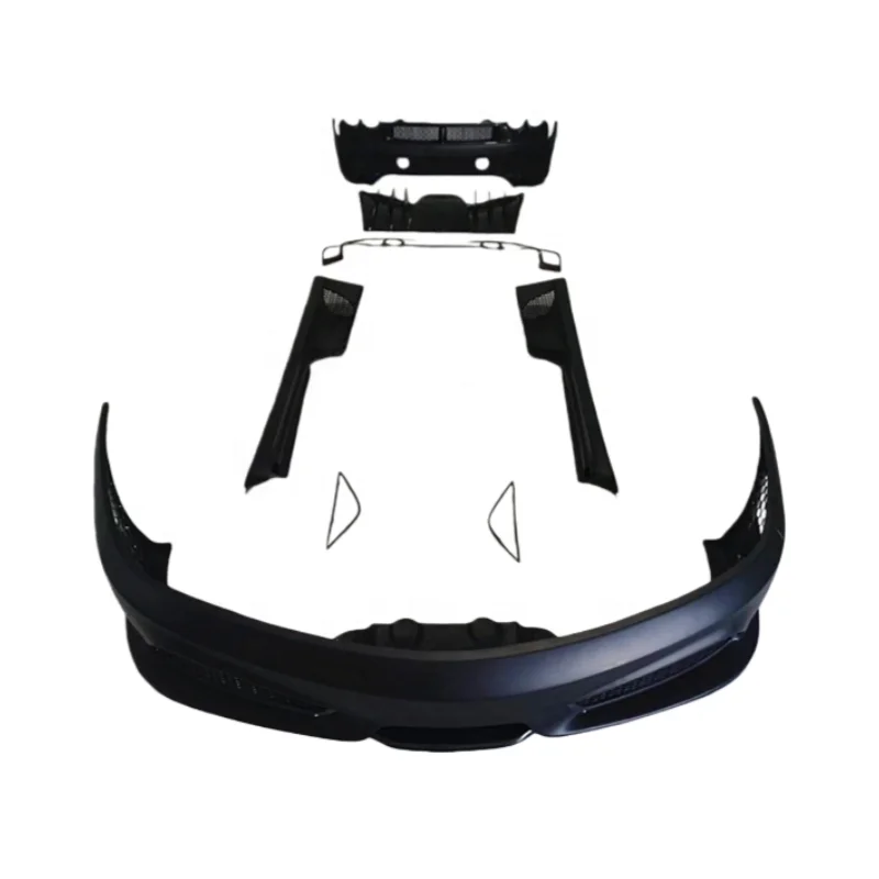 

Для Ferrari F430 2009-2010: Комплект обвеса в стиле SC из полукарбона (передние боковые юбки, задний бампер, выхлопные патрубки)