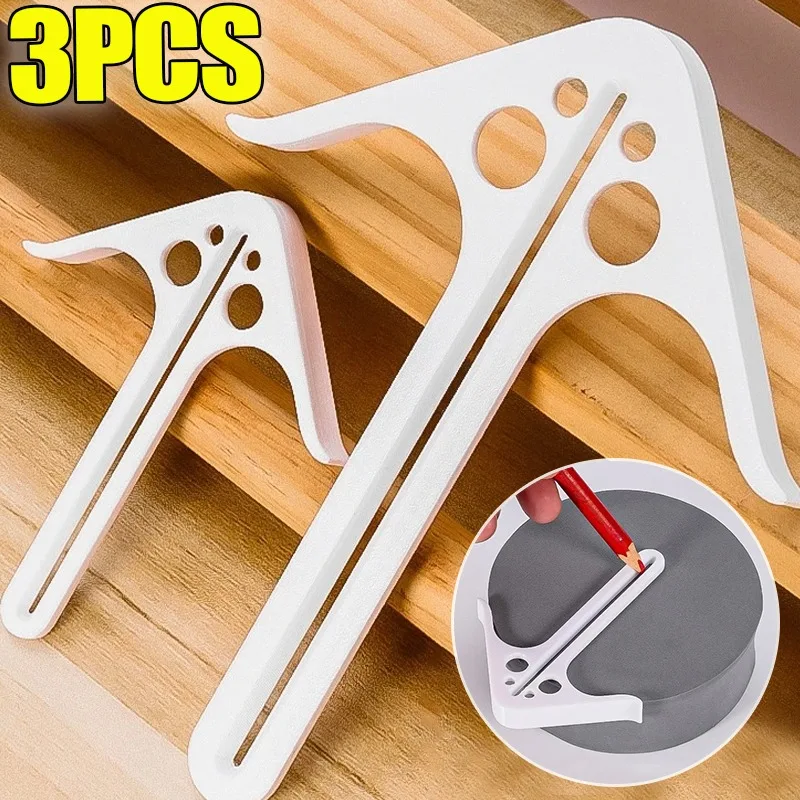 

Woodworking Center Positioning Tool Multi-functional Center Finder Marking Locators Home Furniture DIY Handmade Engraving Tools