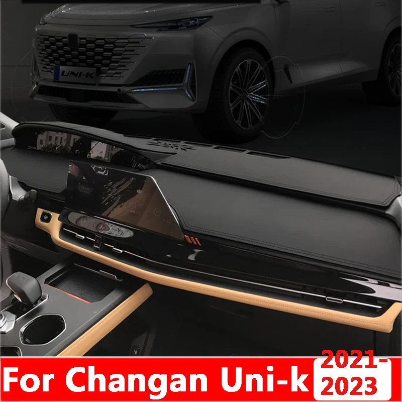 For Changan UNIK Uni-k 2021 2022 2023 Car Dashboard Cover Mat Sun Shade Cushion Pad Interior Protector Carpet Trim  Accessories