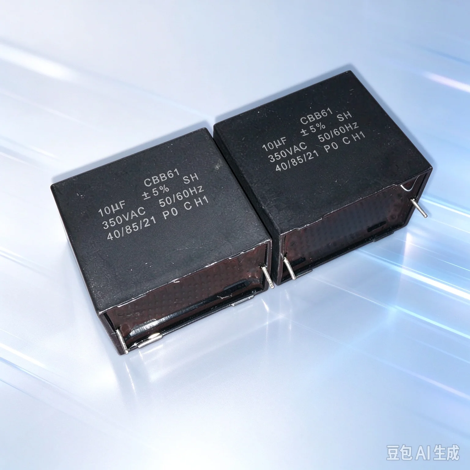 For Farah CBB61 10uF 350VAC Non-polar Capacitor  20pcs