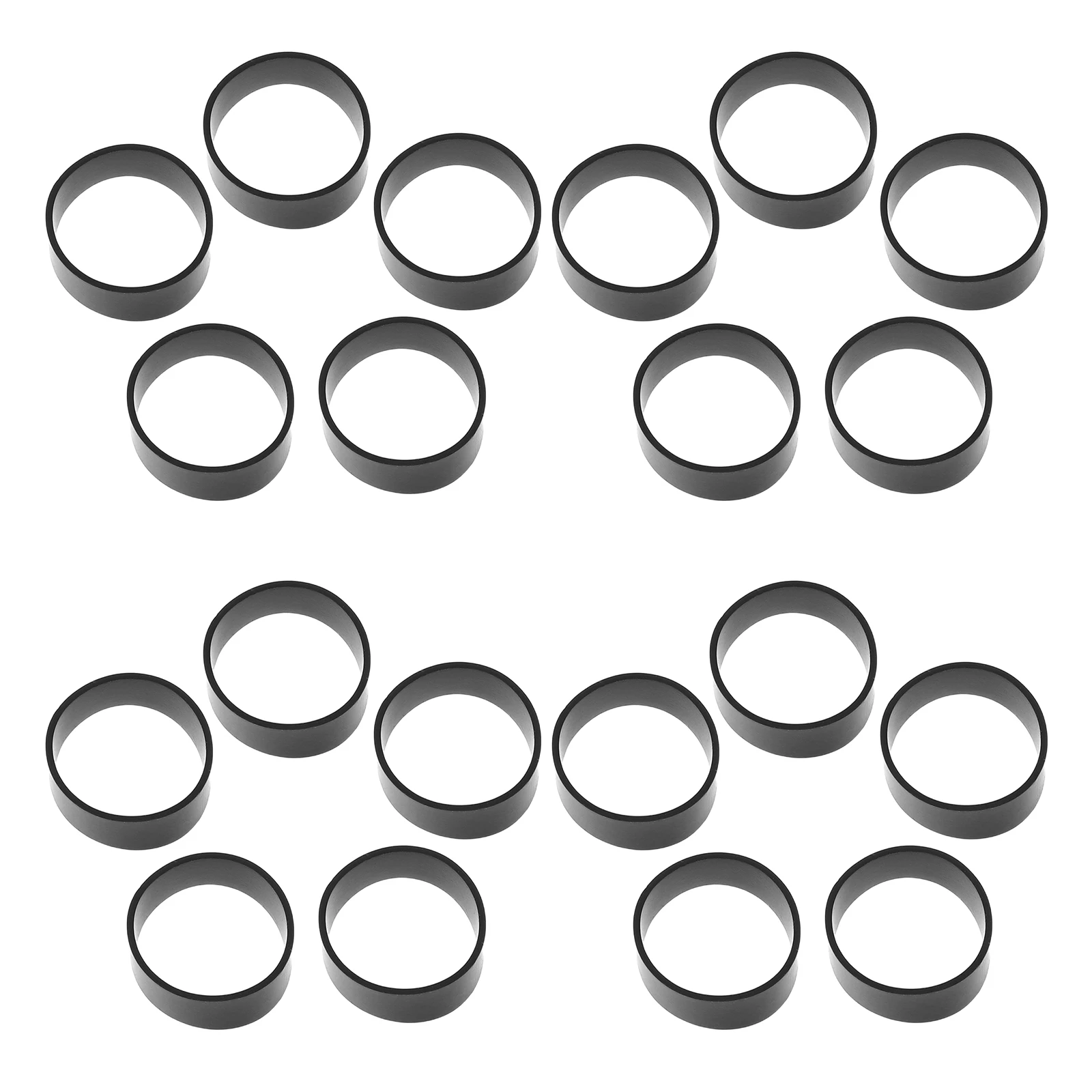 

500pcs Cable Ties Black Reusable Bands Elastic Wire ganizer Silicone Straps Mini Power Cord Ties Electrical
