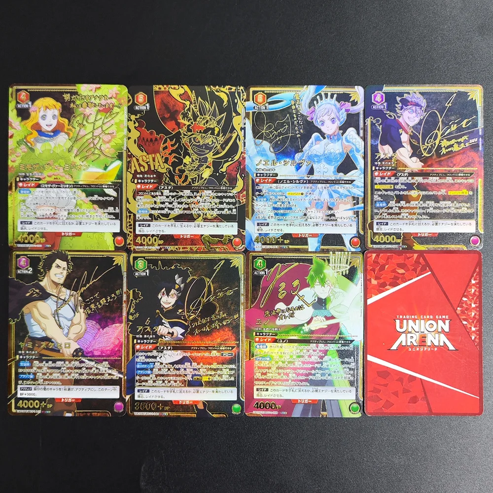 

Коллекционная карточная игра Self Made Proxy TCG Union: Японская Black Clover, Нолль, Сильва, Аста, Юно, Мимоза, UA20BT/BCV