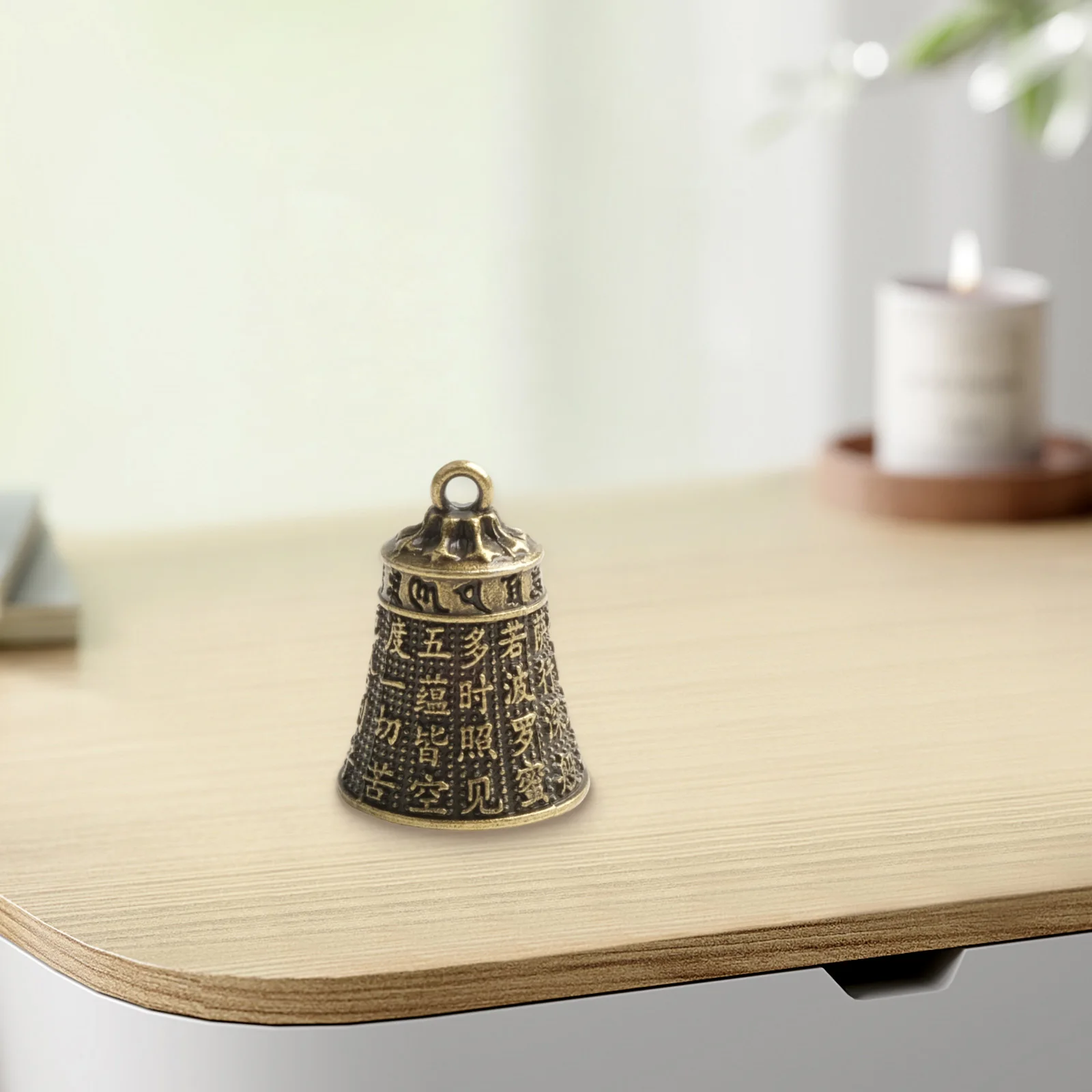 Colgante de latón de la suerte para el hogar, colgante creativo Fengshui para el hogar, decoración personalizada para el hogar, suministros de bricolaje para el hogar