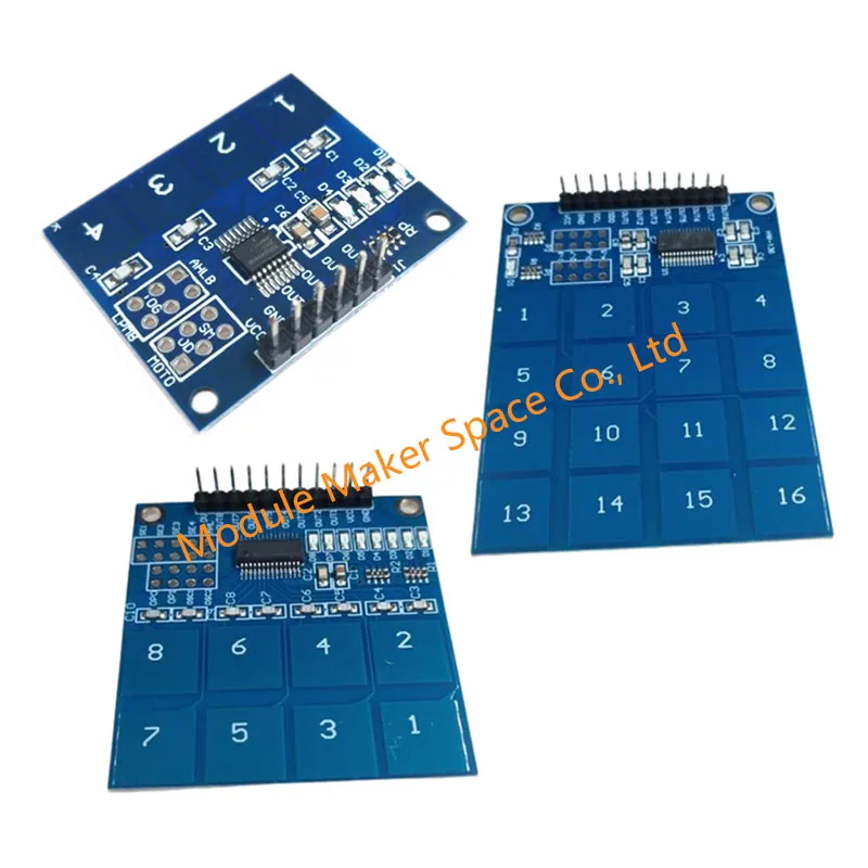 TTP224 TTP226 TTP229 Digital Switch Touch Module 4 8 16 Channel Way Capacitive Touch Switch Sensor Module for Arduino