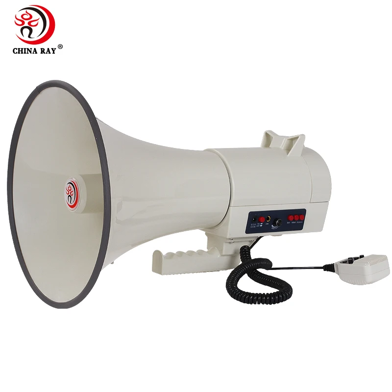 CR-90 megaphone Wholesale 75W high power outdoor wireless speaker rechargeable portable loud audio tape cassette USB