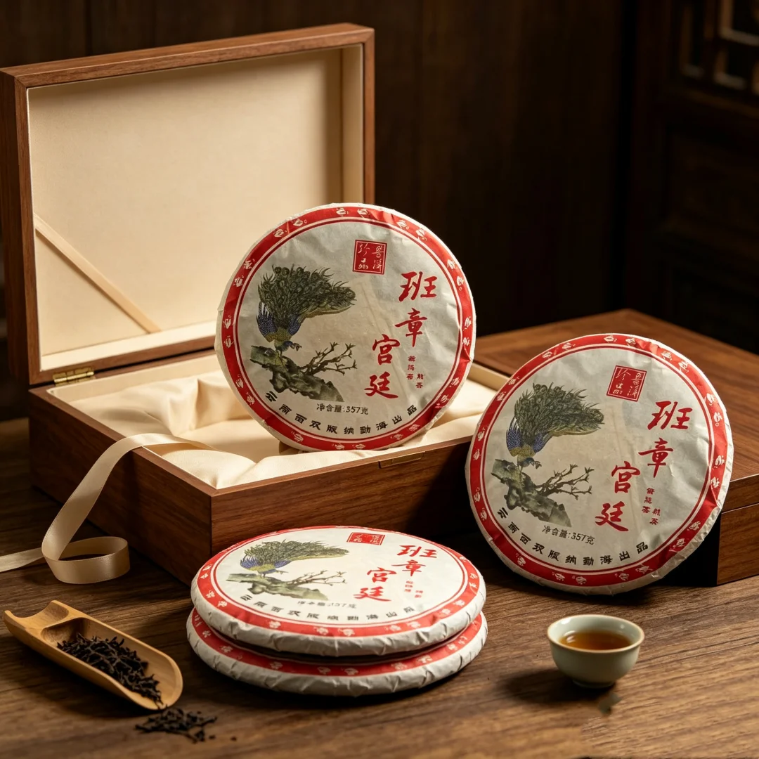 357g Chinese Yunnanpuer tea Cotton Paper Packaging Paper Shu pu er pu erh tissue Paper Teawarebag Reusable