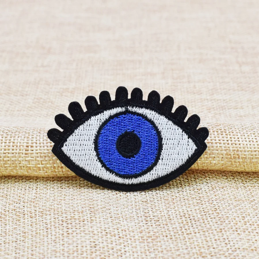10pcs Eye Iron on Patches for Clothing Patch Thermocollants Applique Iron Sew on Patches Sewing Accessories for DIY Clothes