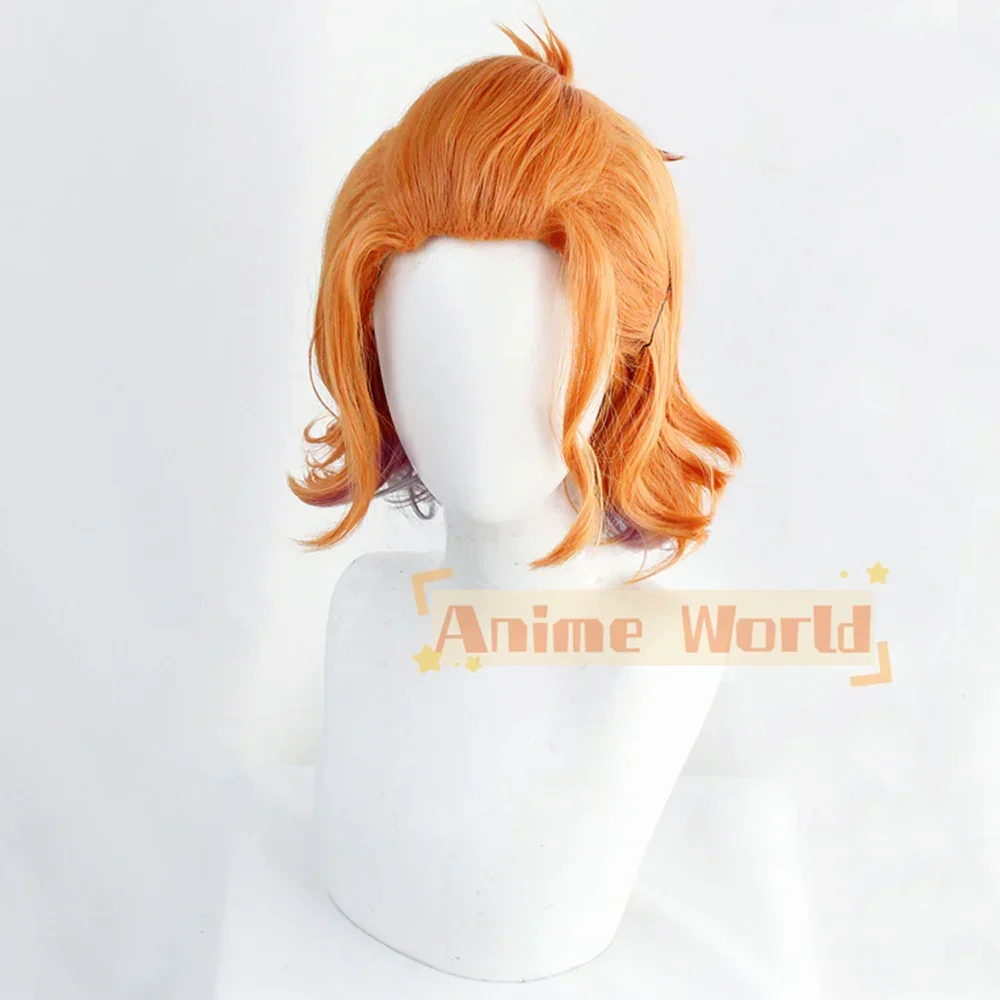 Heartslabyul Cater Diamond Orange Cosplay Wig