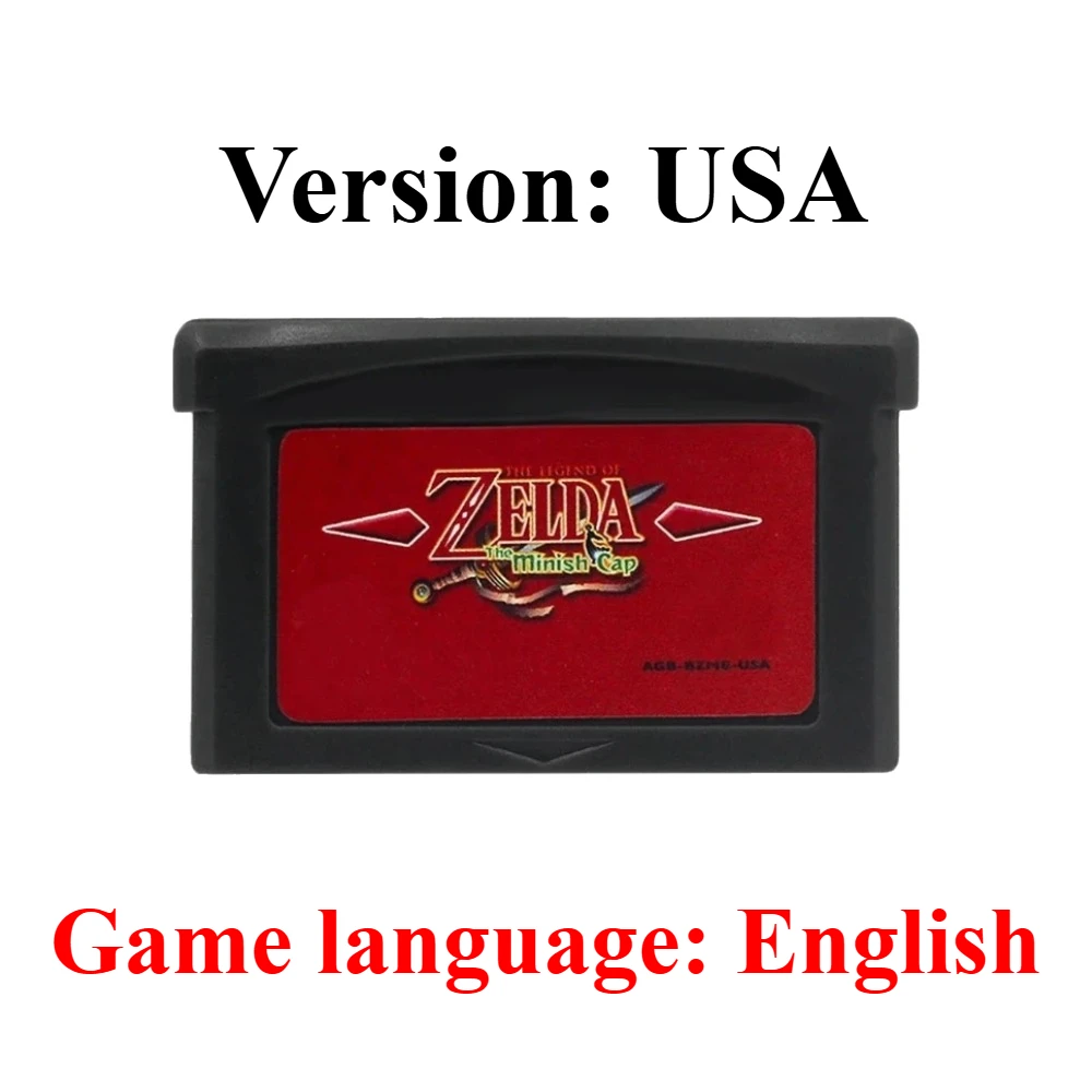 GBA Englische Spielkassette Final Fantasy Advance Wars Metroid Kirby Golden Sun Doom of Fire für GBA SP Spiel Klassische Spielkarte – Detail 36
