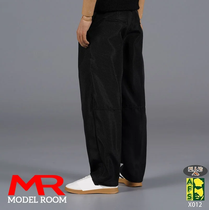 AFS X012 1/6 Scale Male Loose Casual Pants Korean Style Pants Model Fit 12'' AT020 BD001 MB001 Soldier Action Figure Body Dolls