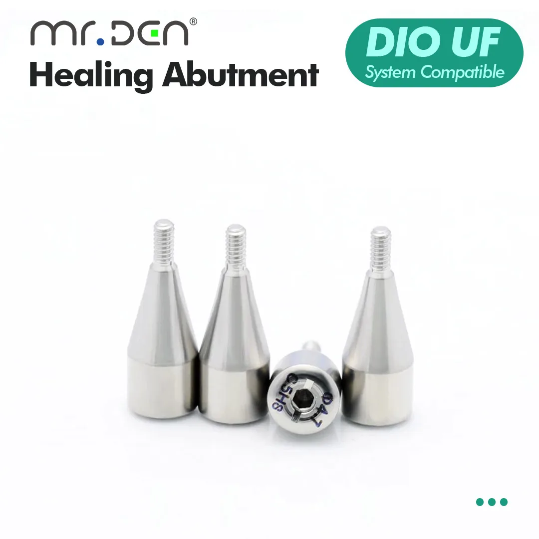 Healing Abutment Compatible with DIO UF Dental Implant Restoration Cover Screw Accessories