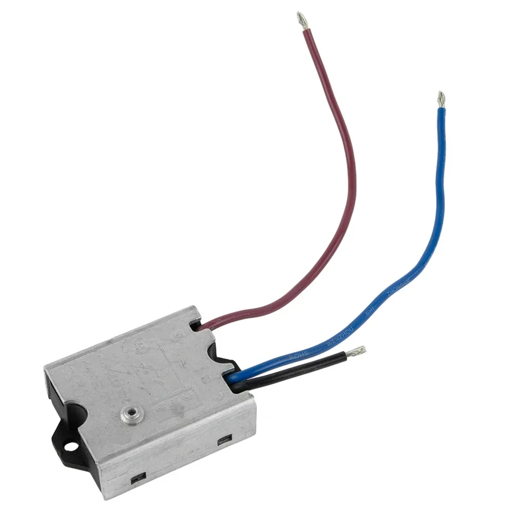 1 Pc Soft Start Switch Conversion Module For Angle Grinder Parts Power Tool W/ 3 Connecting Wires 230V To 16A Current Limiter