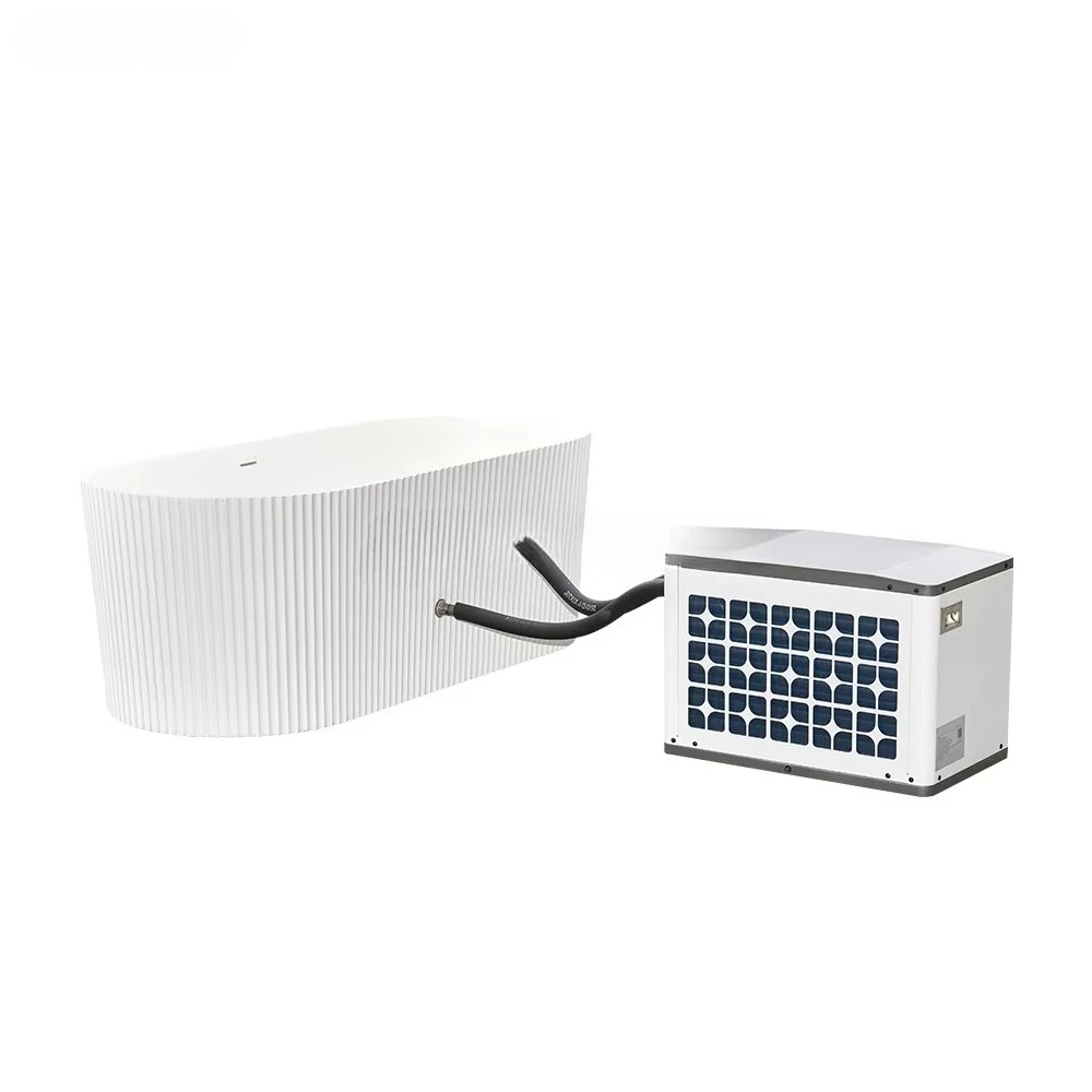 White Acrylic Ice Bath Tub Plus Chiller With Cold and Hot Plunge Tub Best Product