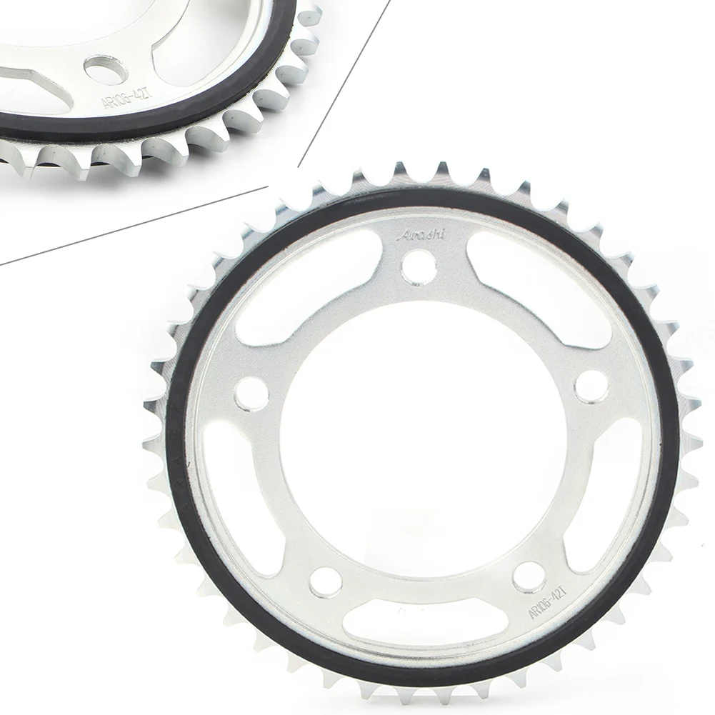 CB600F 2014-2018 Motorcycle Engine Chain Drive Sprocket 42T Rear For Honda CB 600F 2014 2015 2016 2017 2018