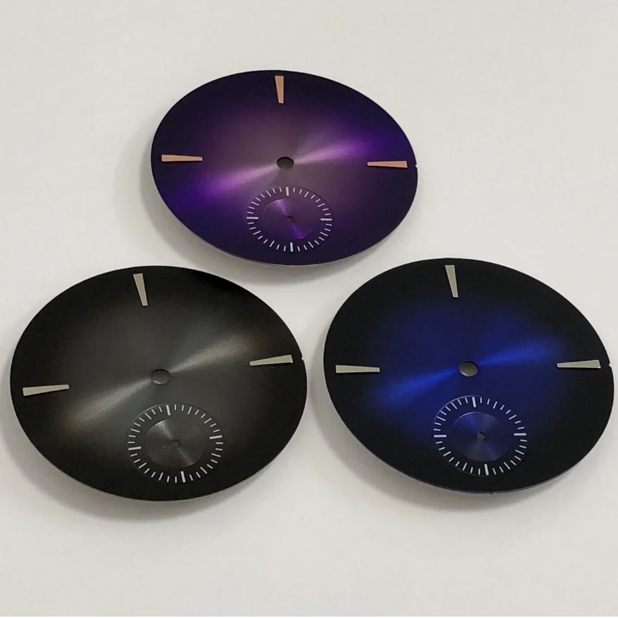 

New 37mm ST3600 Dial Suitable For ETA6497/6498 Tianjin ST3600/3621 Movement Anaplastic Purple Blue Gray Watch Accessories BP26