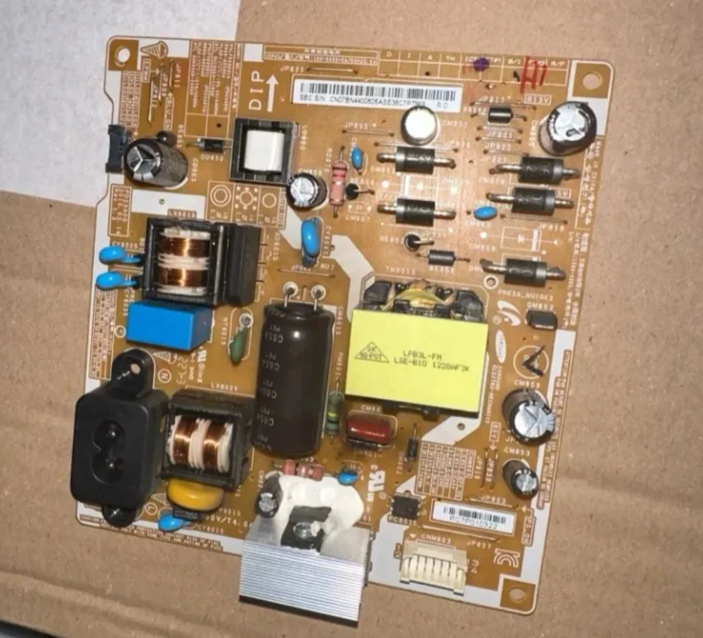 Substitute BN44-00505A Power supply board Test the delivery