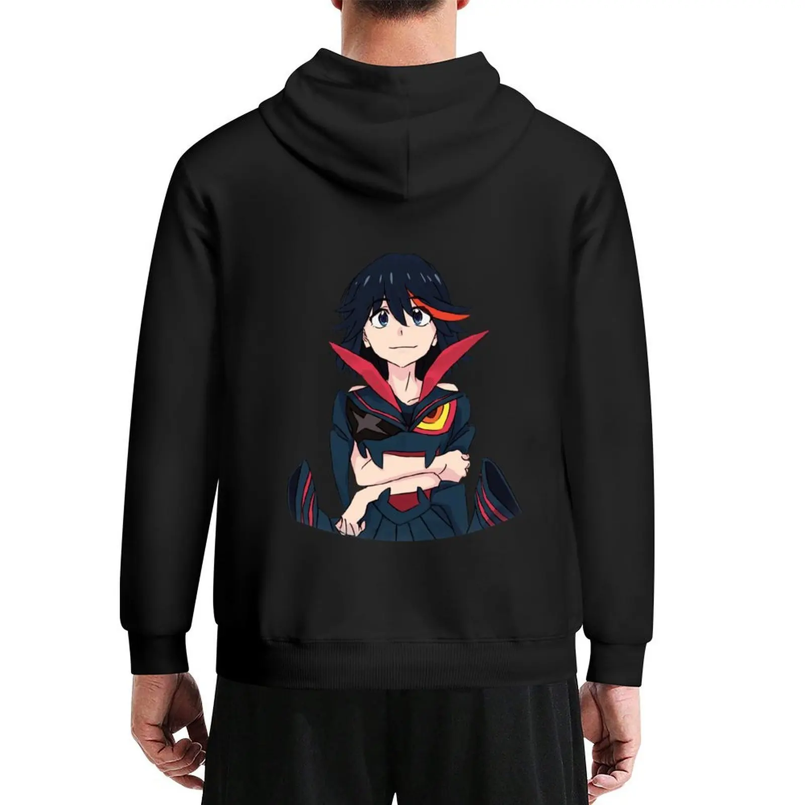 

Ryuko Matoi Hoodie men's autumn clothes aesthetic clothing graphic t shirts men japanese style anime hoodie