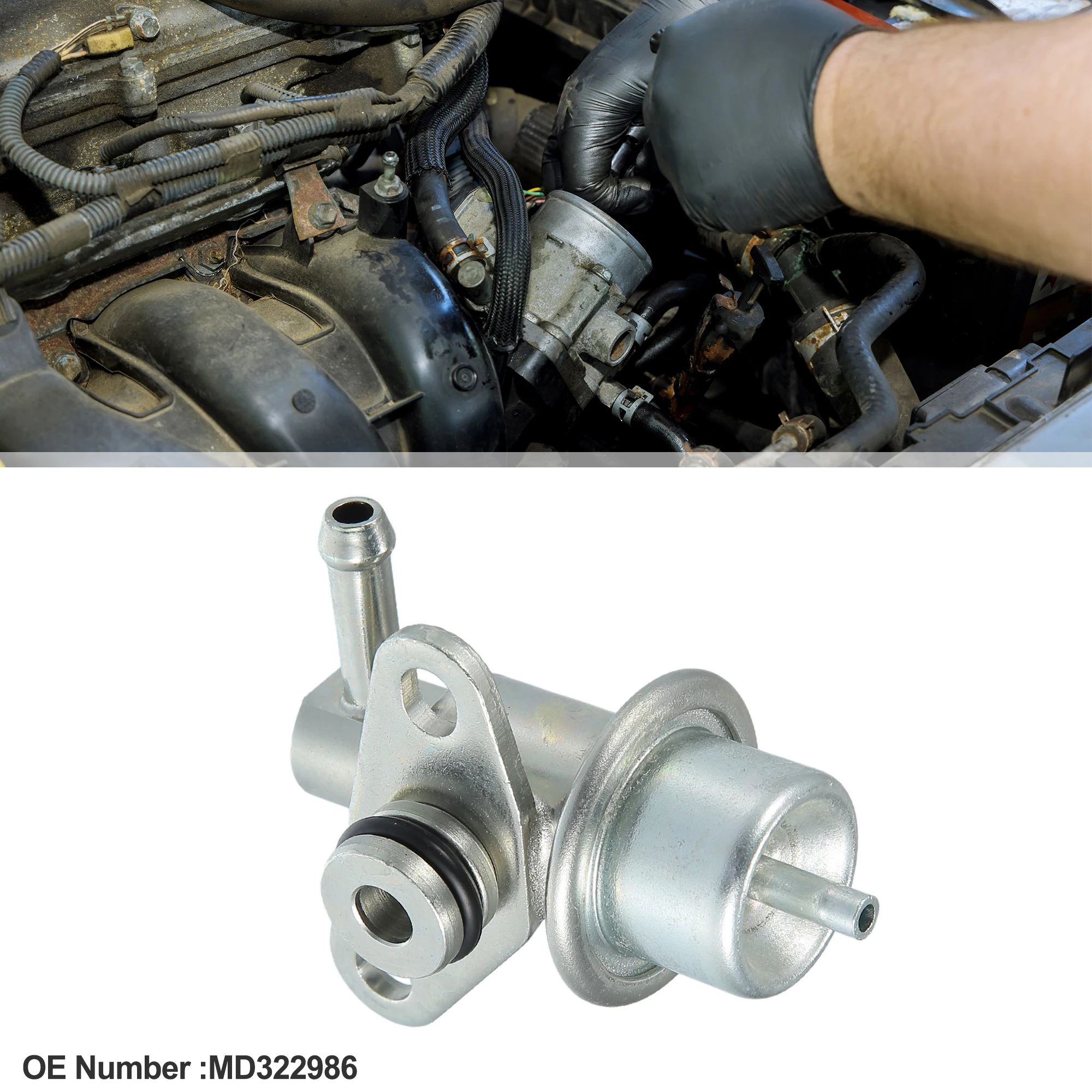 

UXCELL Fuel Injection Pressure Regulator for Mitsubishi Montero 1995-2002 No.MD322986