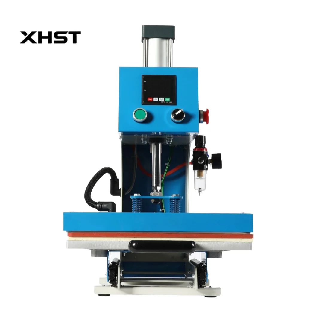 Automatic Pneumatic Heat Press Transfer Machine, 25x35cm for T-Shirts Printers,Heat Transfer Machine Clothing